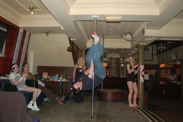 Me upside down